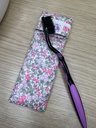 Pochette à brosse à dents Fleurs roses