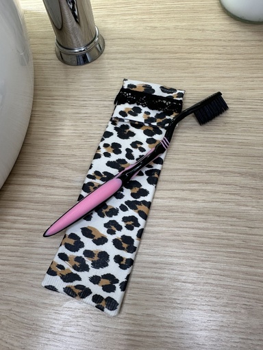 Pochette à brosse à dents Léopard